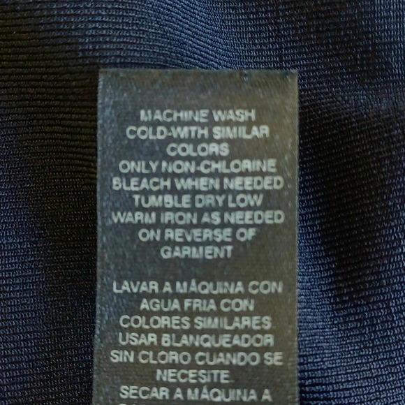 Chicos Travelers Black Ruffle Trim Open Front Cardigan Ribbed Knit Size 3 XL - Picture 9 of 10